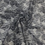 New printed chiffon georgette. fabric