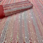 Multicolor sequence fabric