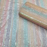 Multicolor sequence fabric