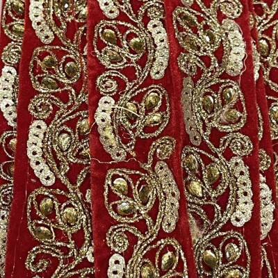 VELVET STONE WORK LACE