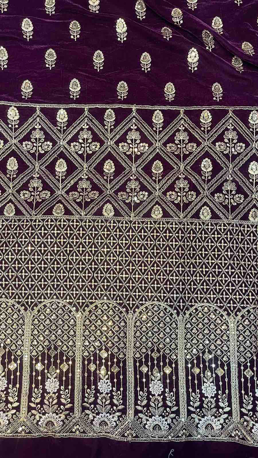 9000 EMBROIDERY VELVET