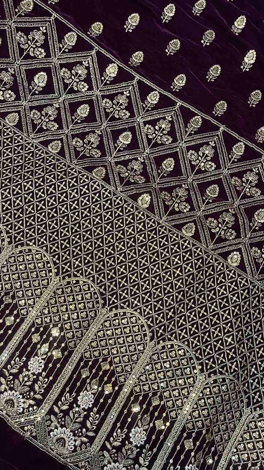 9000 EMBROIDERY VELVET