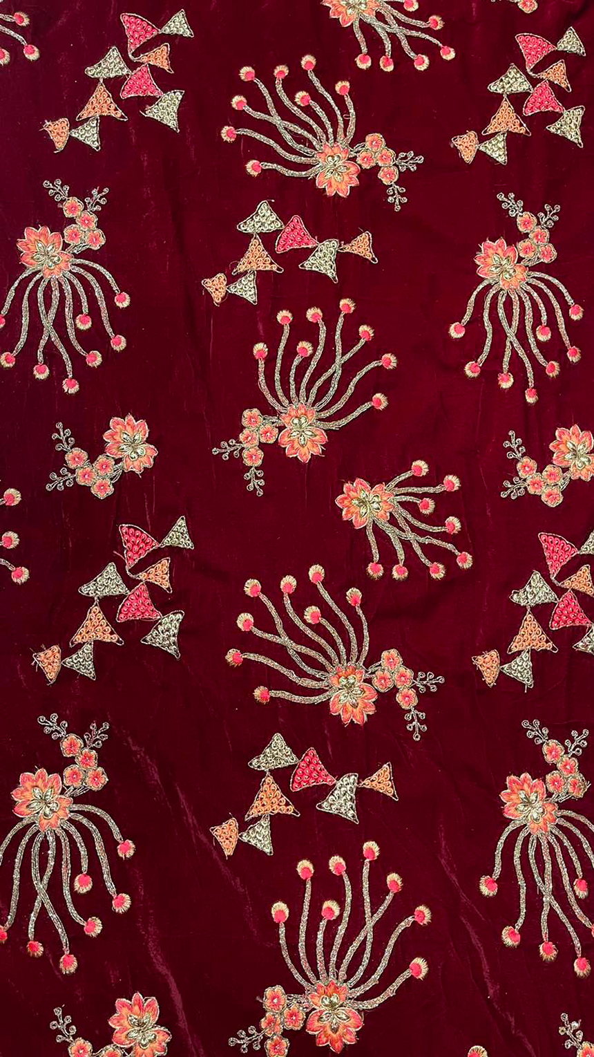 9000 EMBROIDERY VELVET