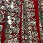 VELVET  WORK LACE
