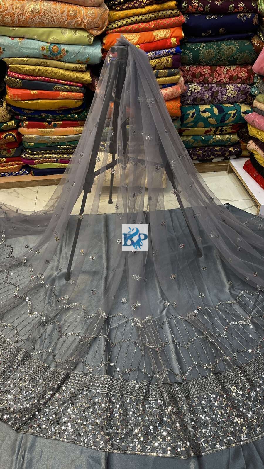 Lehanga Fabric Damman Work