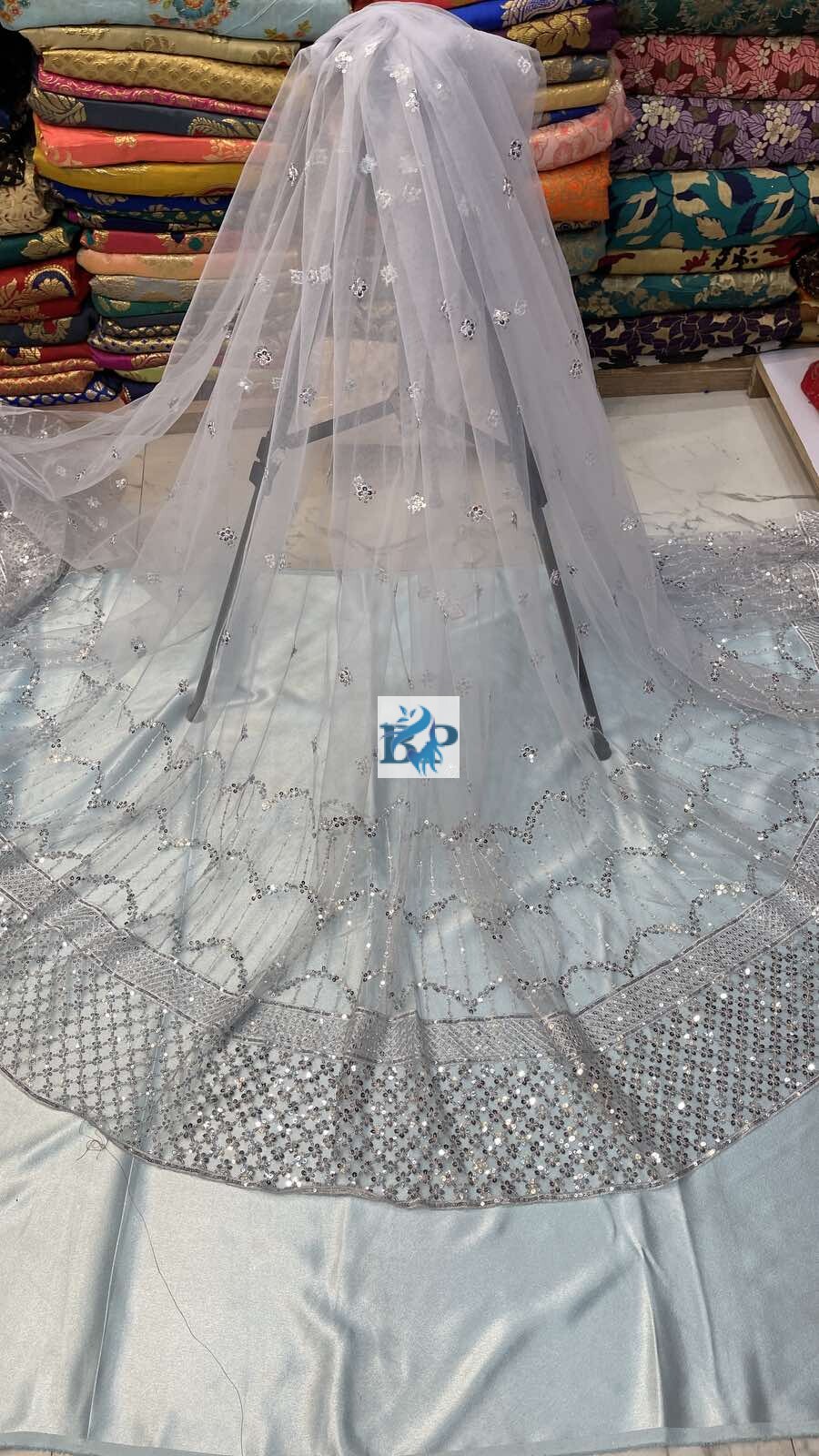 Lehanga Fabric Damman Work