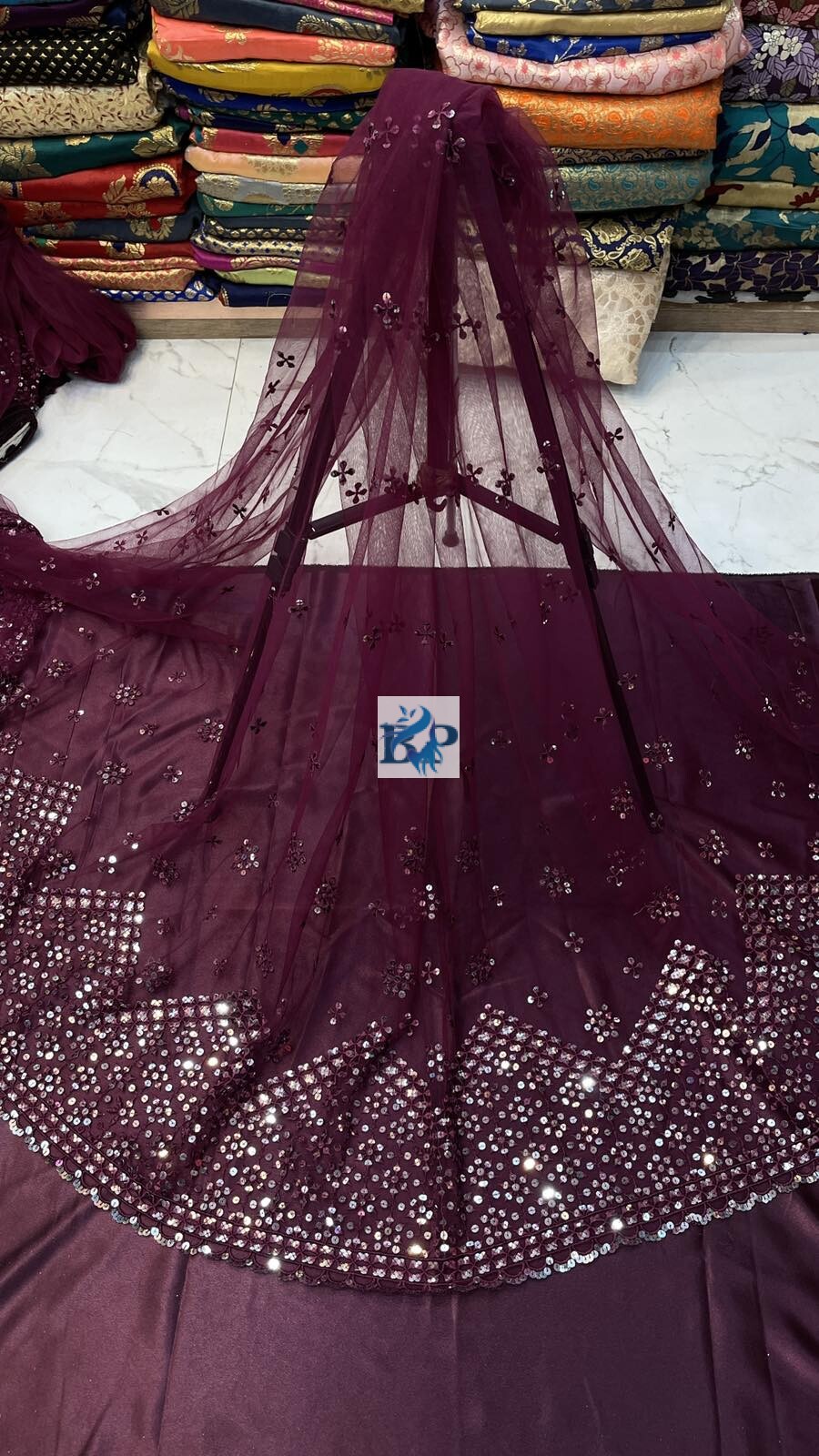 Gotta Patti Embridery Daman Work