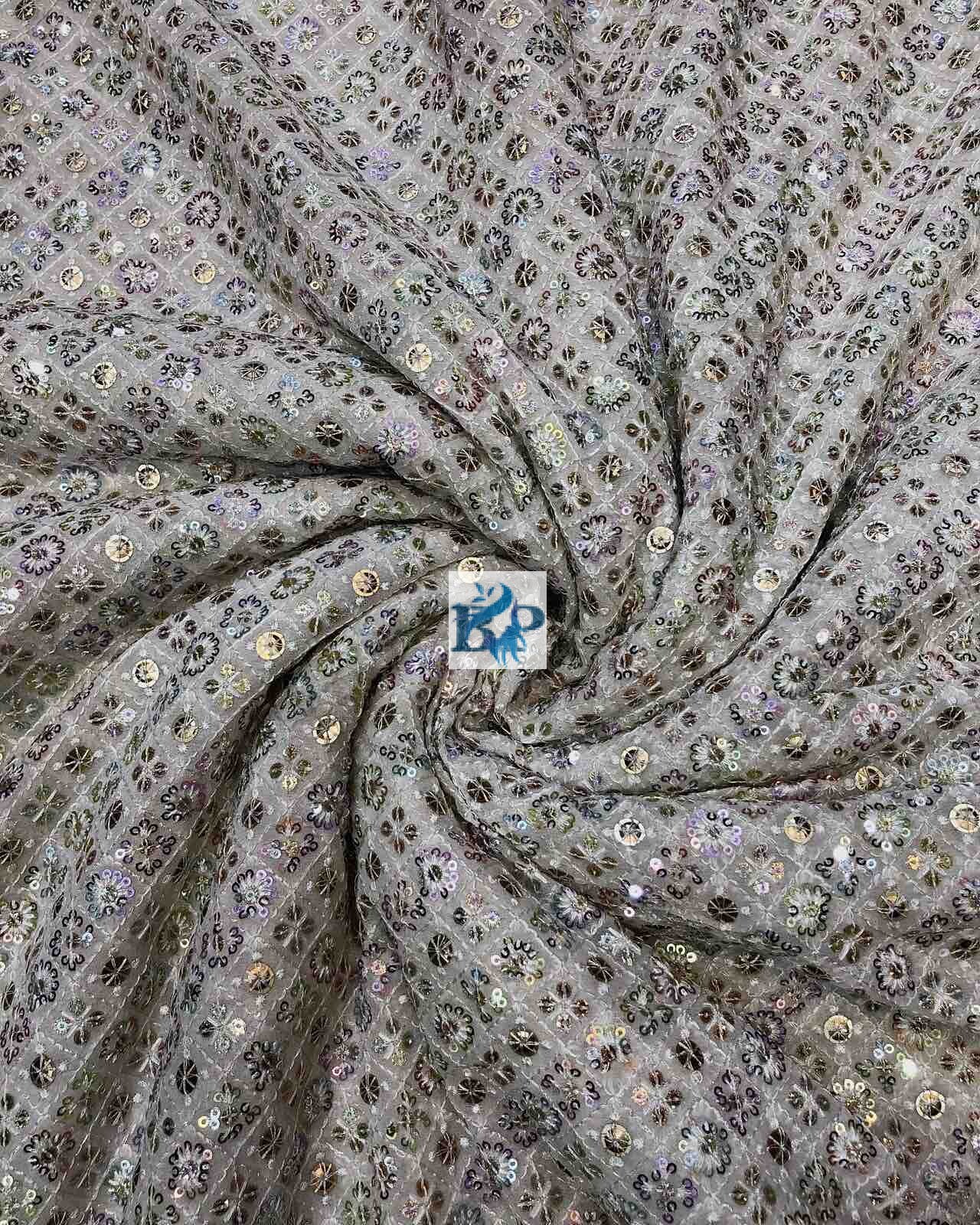 4 Sequence Georgette fabric