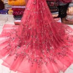 3 Sequence Embroidery Multi Jal Fabric