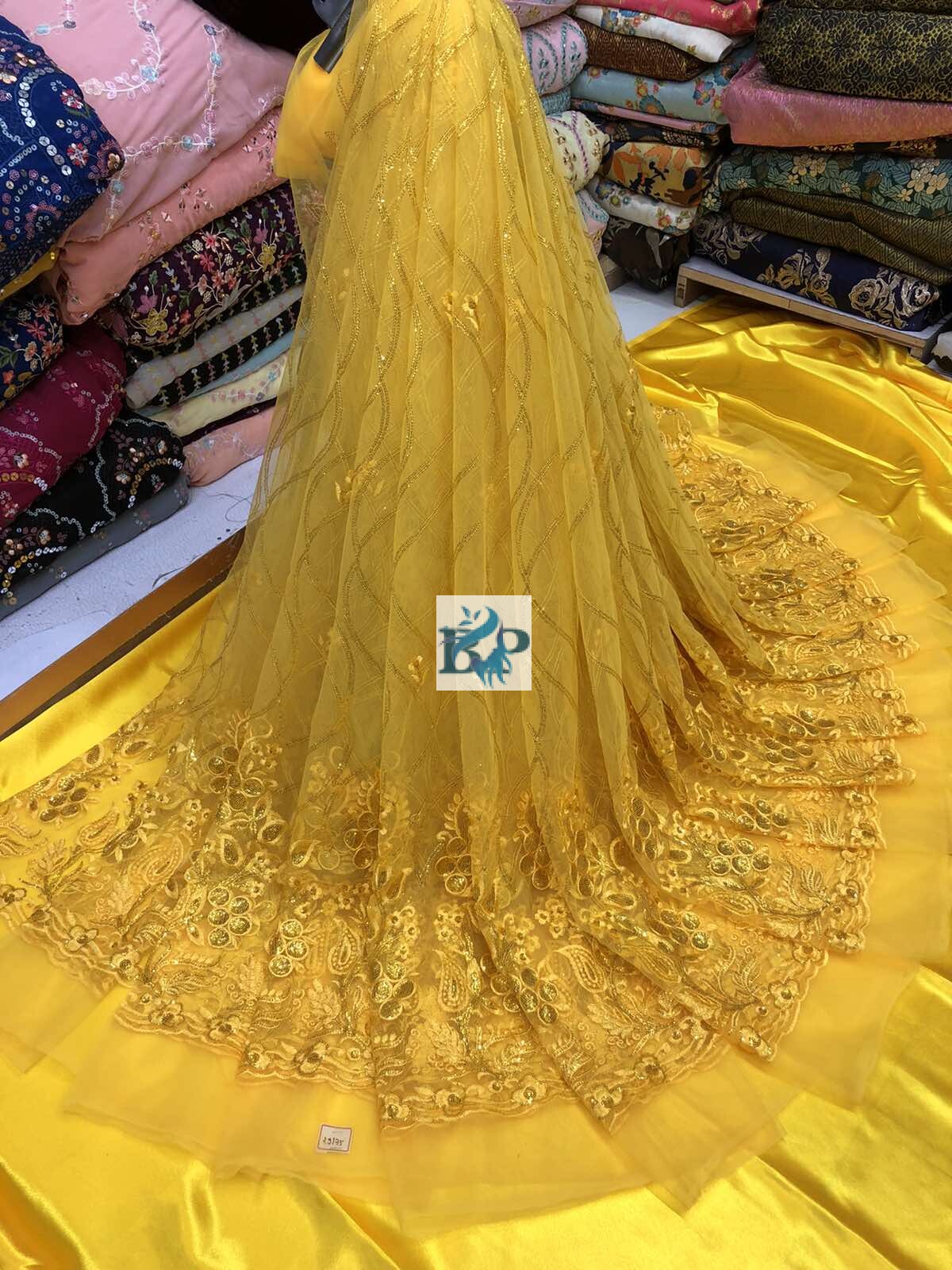 TONE TO TONE NET FABRIC