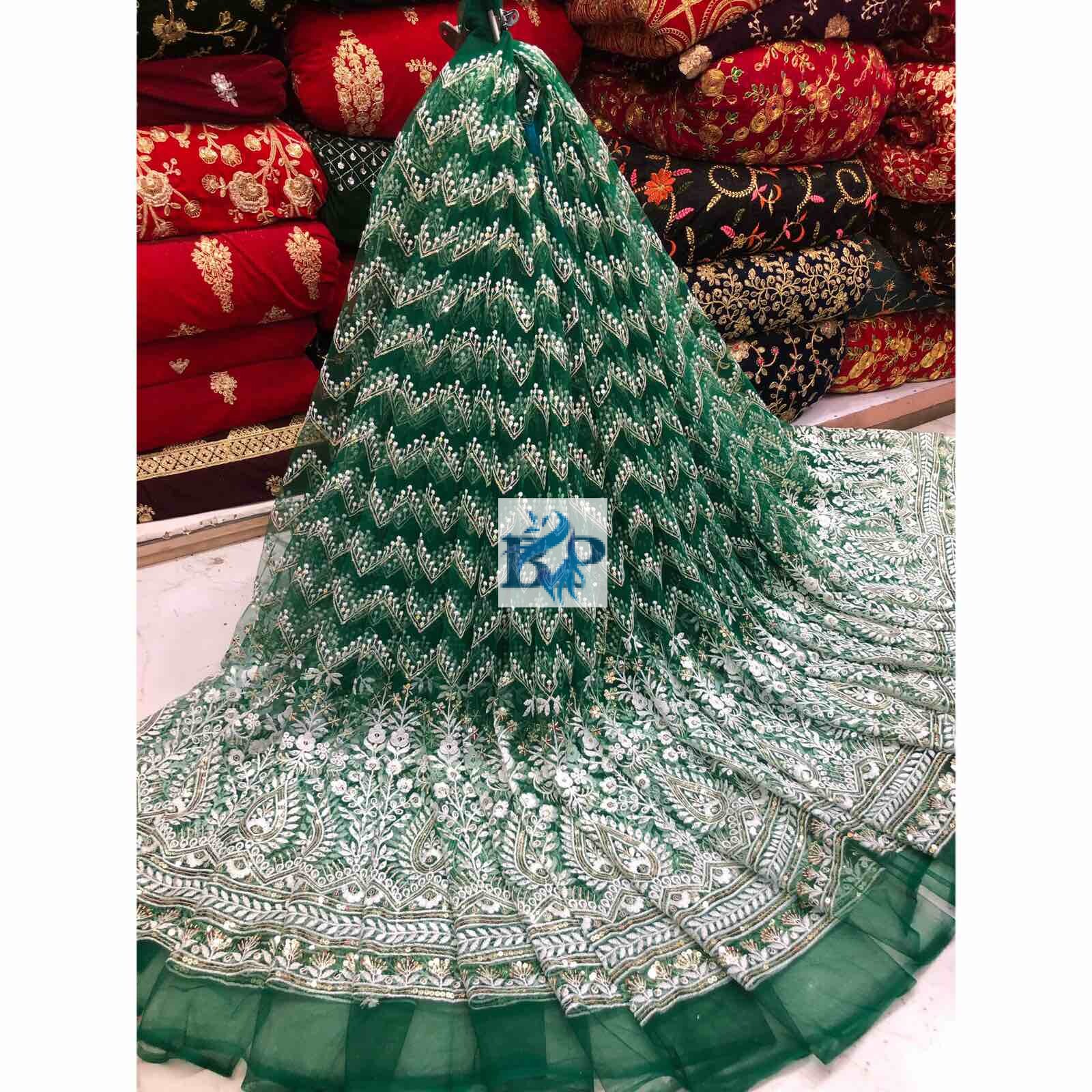 Thread Work Daman Pattern