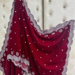 velvet embrodery shawl