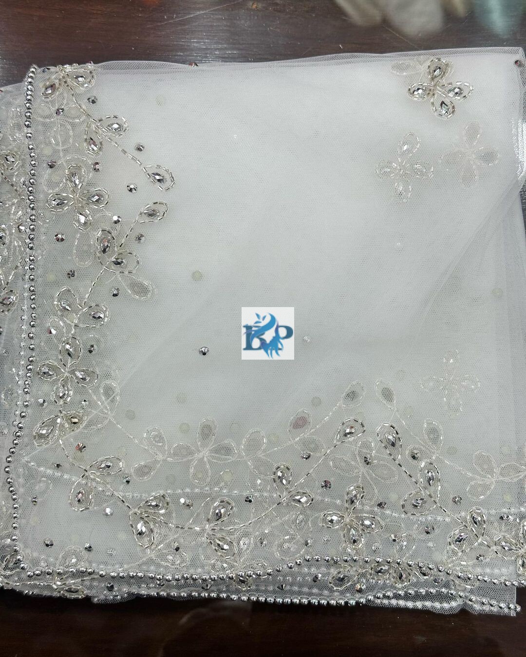 new net handwork dyable shawl