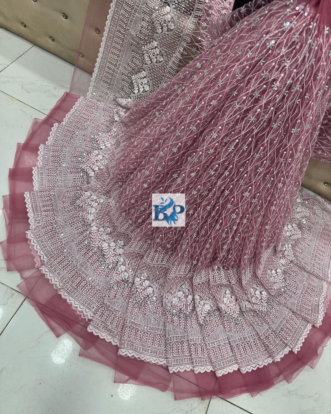 Chicken kadai net fabric