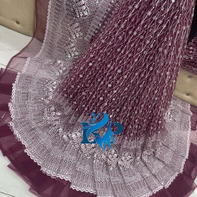 Chicken kadai net fabric