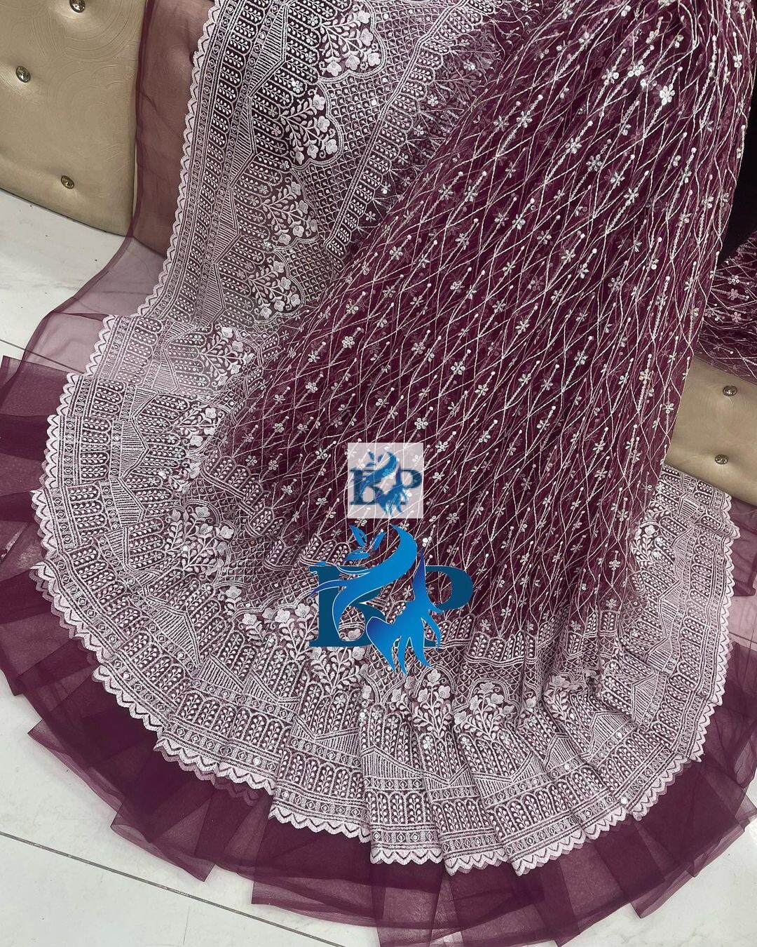 Chicken kadai net fabric