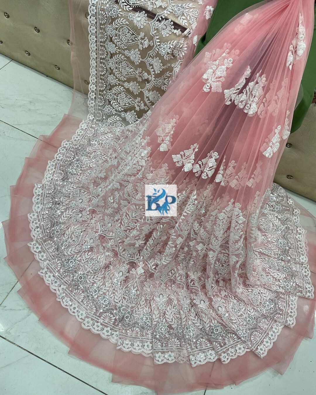 Chicken kadai net fabric