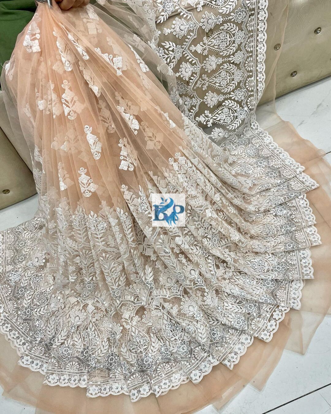 Chicken kadai net fabric