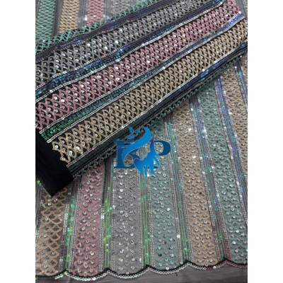 Multicolor sequence fabric